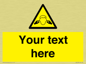 Custom Noise Hazard Sign